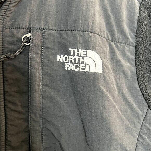Black North Face Fleece Denali Jacket - Picture 6 of 8